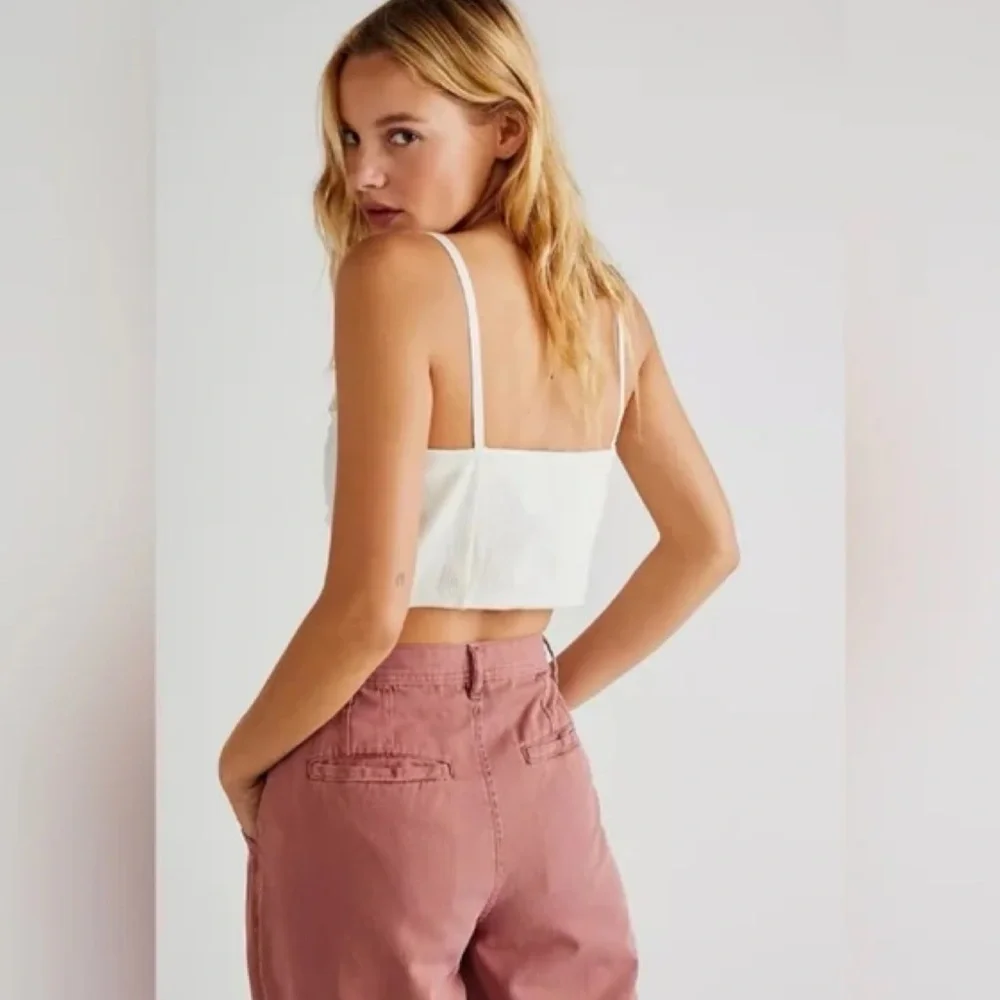 Free People Have My Heart Cropped Tank - Picture 4 of 9